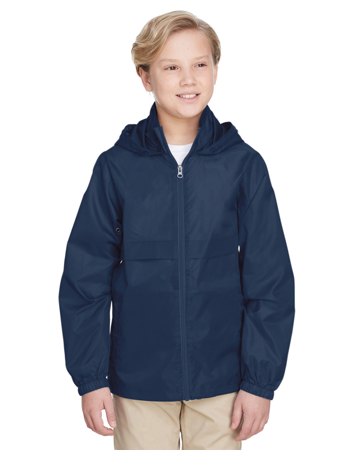Team 365, The Youth Zone Protect Lightweight Jacket - SPORT DARK NAVY - L - image 1 of 2