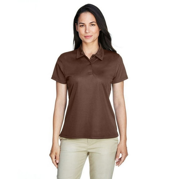 Team 365 Women's Command Snag Protection Polo Brown XS