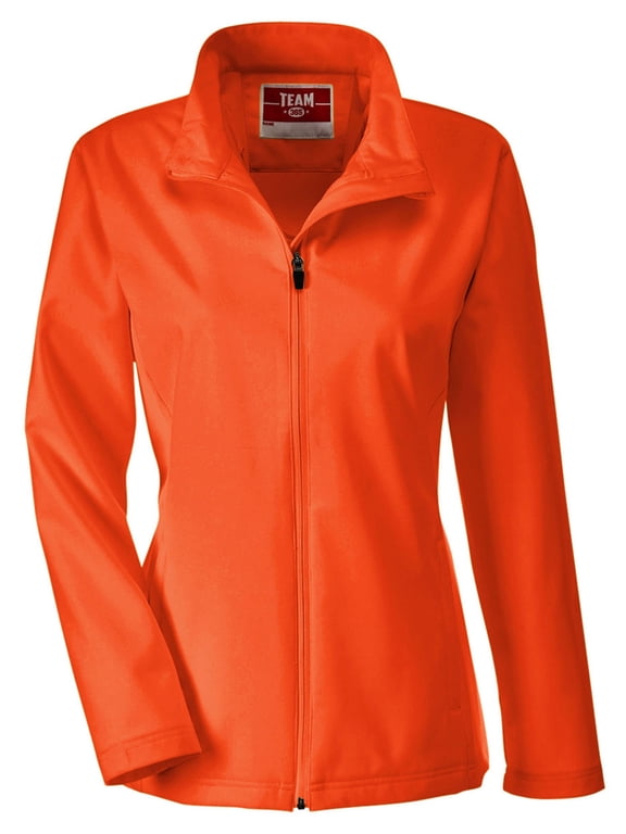 Womens Leader Soft Shell Jacket, Sport Orange, Large, Style, TT80W