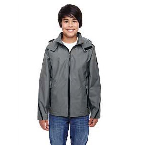 Team 365 Youth Conquest Jacket with Fleece Lining