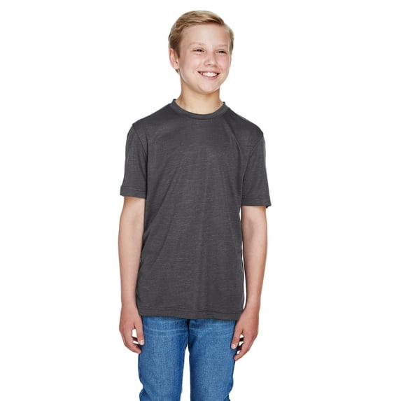 Team 365 Youth Sonic Heather Performance T-Shirt - TT11HY