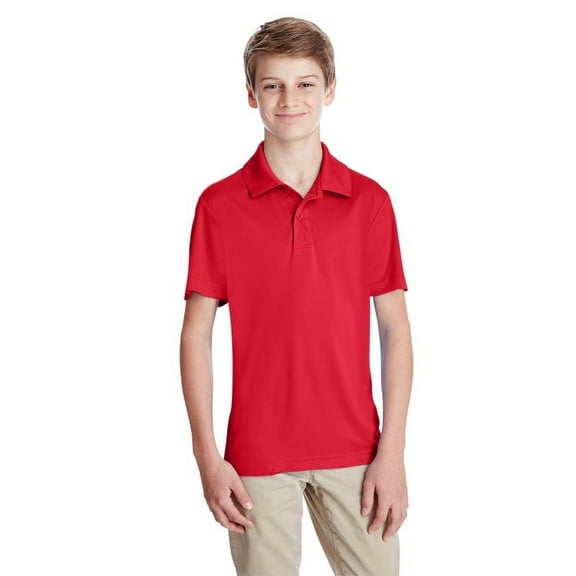 Team 365 TT51Y Youth Zone Performance Polo-Sport Red-XL