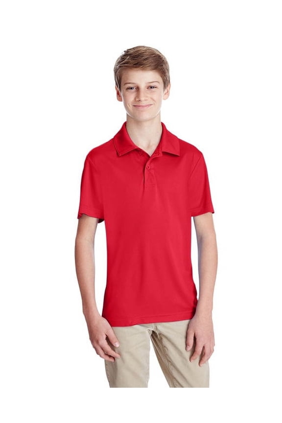 TT51Y Youth Zone Performance Polo-Sport Red-XL