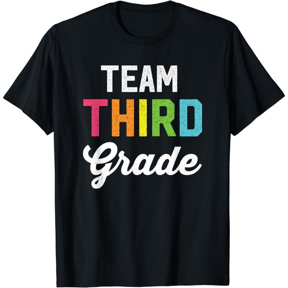 Team 3rd Third Grade Teacher Back To School Shirt Top