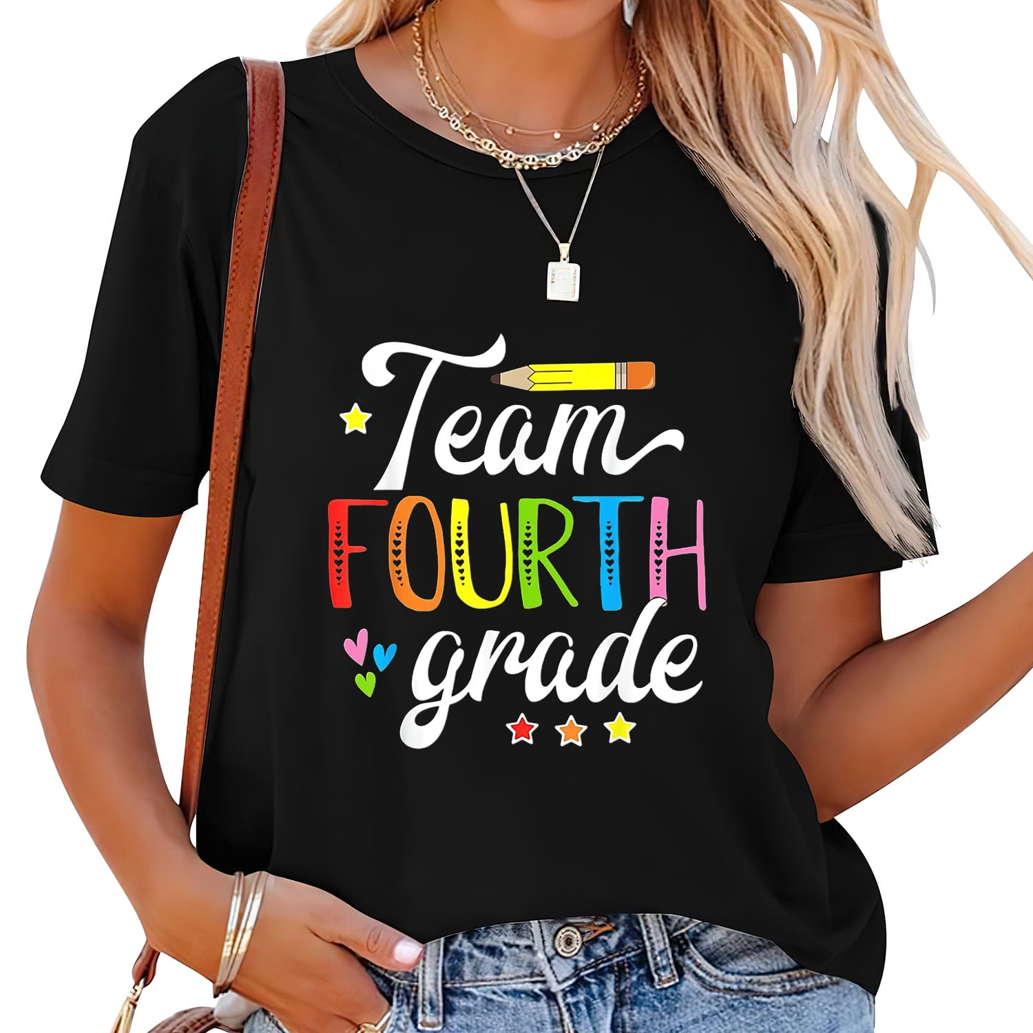 Team Fourth 4th Grade Tshirt Teacher First Day School Last Team Fourth 4th Grade Tshirt Teacher First Day School Last