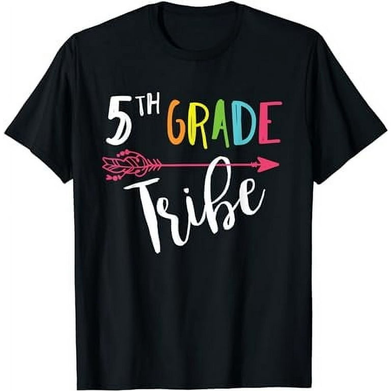 Team 5th Fifth Grade Teacher Tribe Back To School T-Shirt Team 5th Fifth Grade Teacher Tribe Back To School T-Shirt