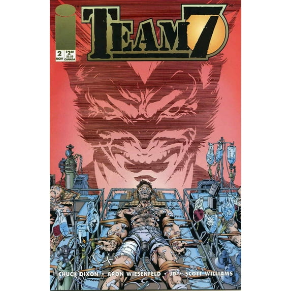 Team 7 #2 VF ; Image Comic Book