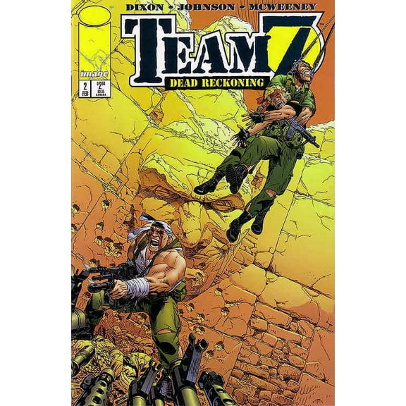 Team 7: Dead Reckoning #2 VF ; Image Comic Book