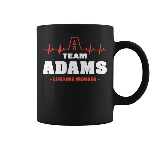 Team Adams Lifetime Member Favorite Game Classic Coffee Mugs