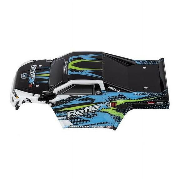 Team Associated ASC21623 Reflex 14MT Body Set, Blue & White