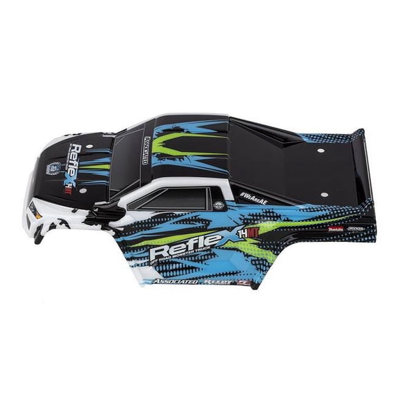 Team Associated ASC21623 Reflex 14MT Body Set, Blue & White