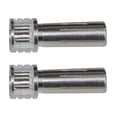 thumbnail image 1 of Associated 27392 Grip Bullets 5mm X 14mm Connectors Silver 2, 1 of 2