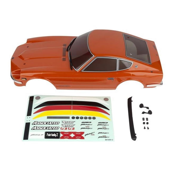 Team Associated ASC31905 Apex2 Sport Datsun 240Z 918 Moder Car Body, Orange