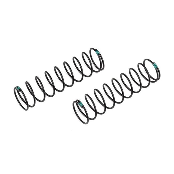 Team Associated ASC81663 16 mm L83 x 10.0T x 1.5D Green Rear Springs with 3.60 lbs- in.