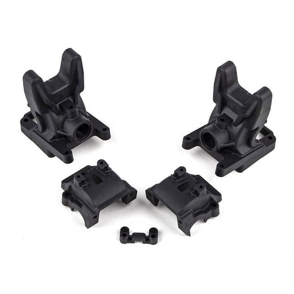 Team Associated ASC92326 RC10B74.2 0 & 2 mm Diff Heights Factory Team Front Carbon Gearboxes