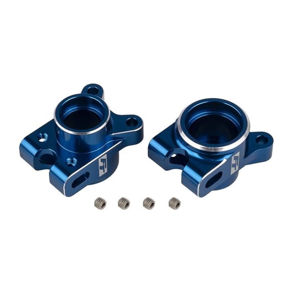 Team Associated ASC92471 RC10B7 Factory Team Rear Hub Set, Blue