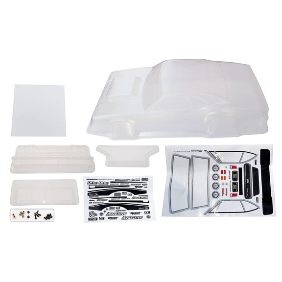 Team Associated Dr10 Reakt Drag Body, Clear