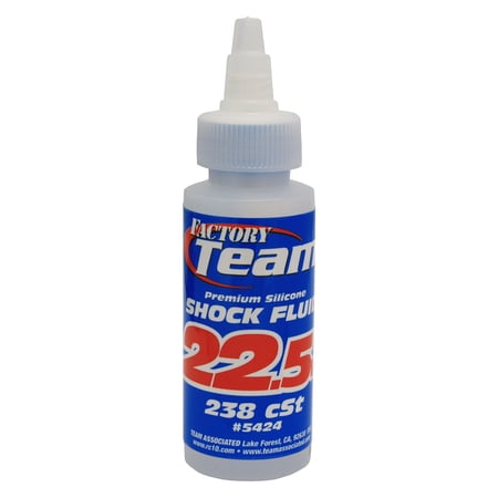 Team Associated Factory Team Silicone Shock Fluid 22.5Wt 238 cSt 2oz ASC5424 Electric Car/Truck Option Parts