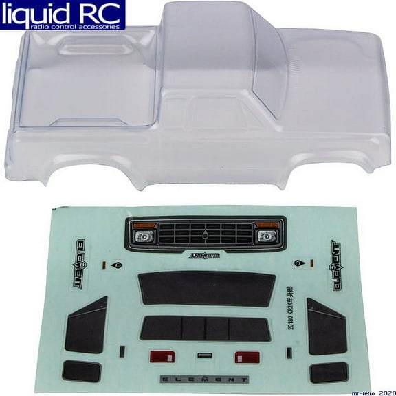 Team Associated Sendero Body Clear Enduro 24 Asc21724 Electric Car/Truck Option Parts ASC21724