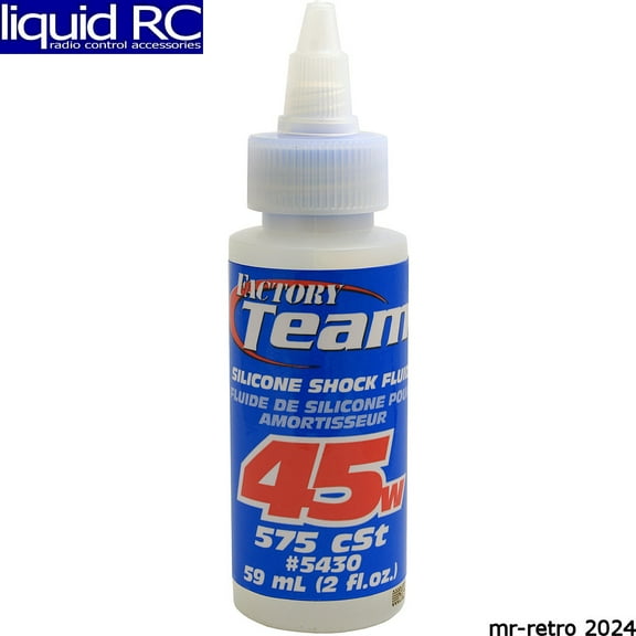 Team Associated Silicone Shock Fluid 45wt/575cst ASC5430 Electric Car/Truck Option Parts