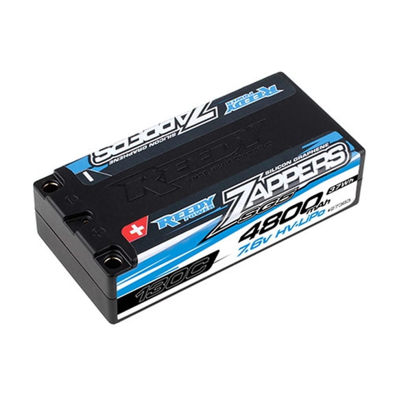 Team Associated Zappers SG5 4800mAh 130C 7.6V Shorty ASC27383 Car Batteries & Accessories