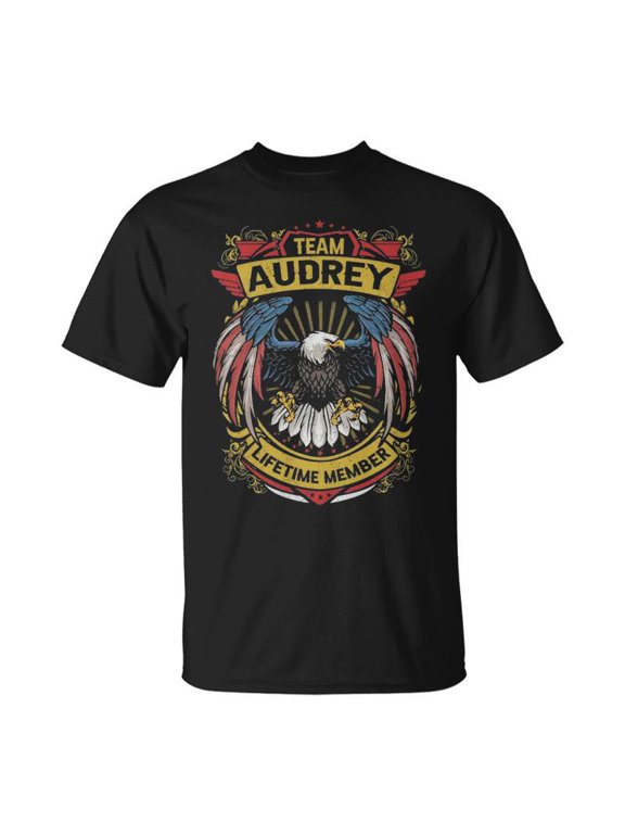 Team Audrey Lifetime Member Audrey Last Name Unisex TShirt