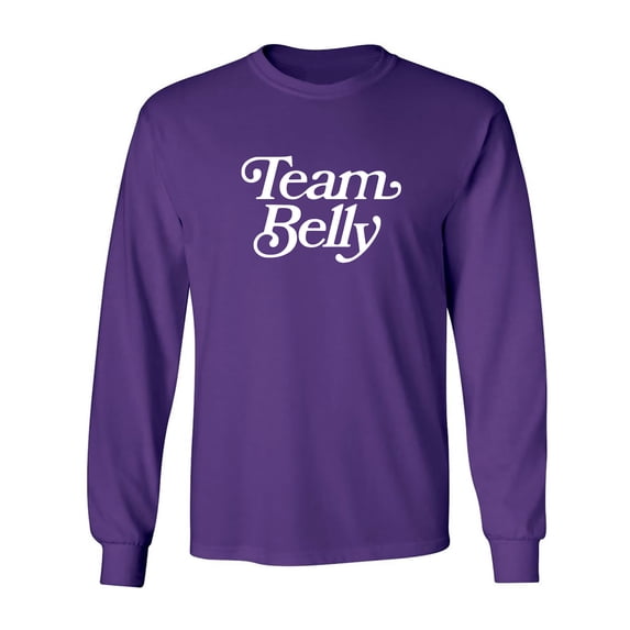 Team Belly Adult Long Sleeve T-shirt