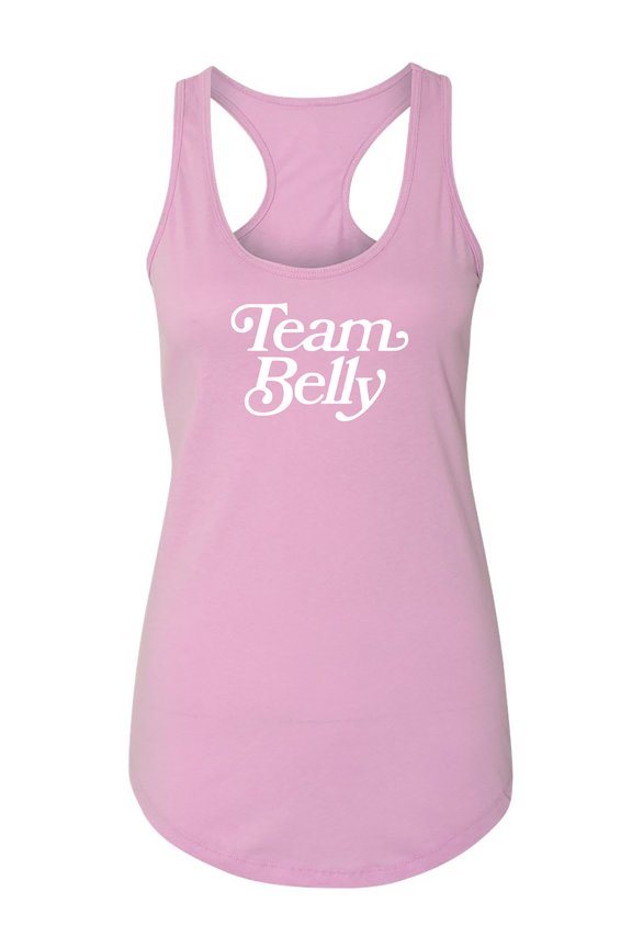 Team Belly Racerback Tank