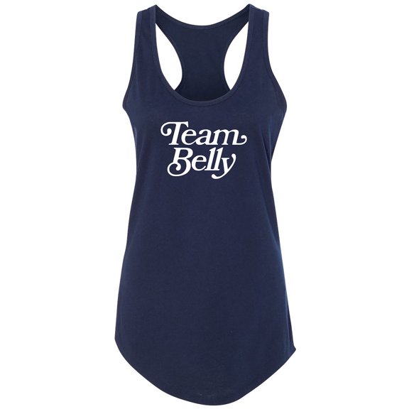 Team Belly Racerback Tank