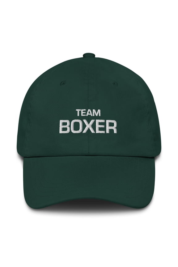 Team Boxer - Top Dog Dad Hat (Spruce)