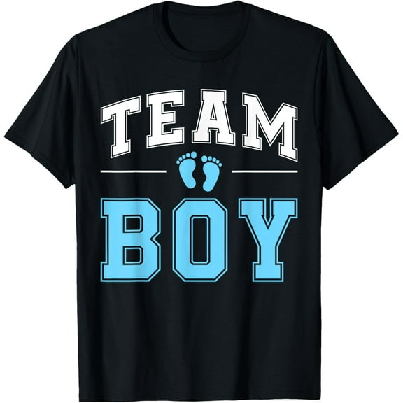 Team Boy Gender Reveal Party Gifts Soon To Be Baby Shower T-Shirt