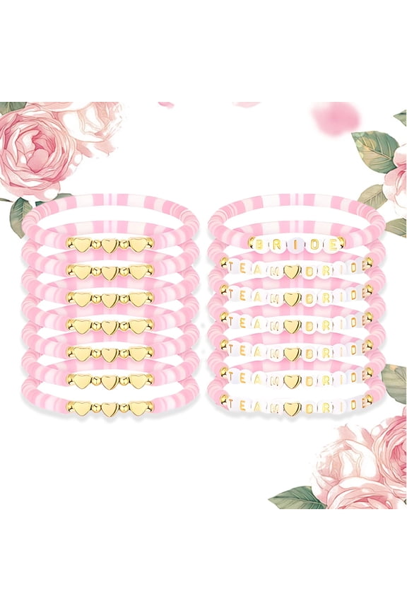 Team Bridal Bracelet,This Set is Suitable For Wedding Discipline, Wedding Day Wear Will be One Of Your Best Choices.