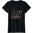 thumbnail image 1 of Team Bride Bachelor Bridal Shower Wedding Party Squad T-Shirt, 1 of 4