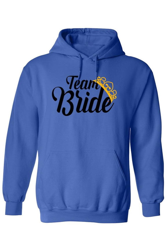 Team Bride Hoodie Women -SPIdeals Designs, Female Small