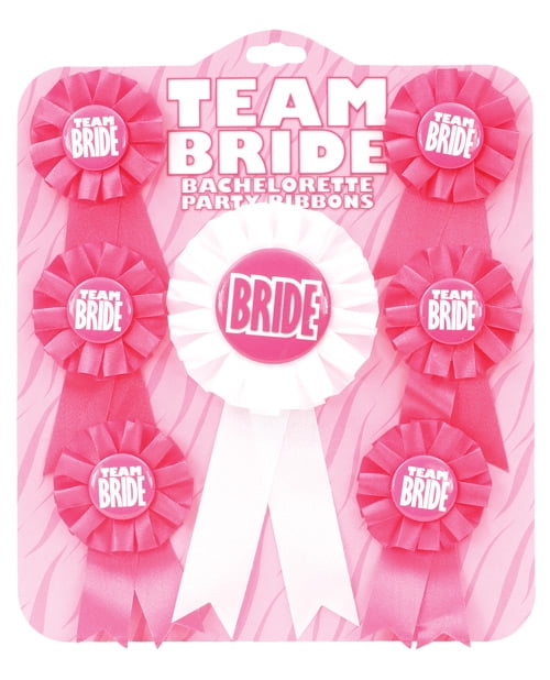Team Bride Ribbons - Pack of 7 - Walmart.com