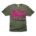 thumbnail image 1 of Team Bride Shirt Bachelorette Party T-Shirts Bachelorette Shirts Bride Team Wedding T-Shirts (4X-Large Military Green), 1 of 6