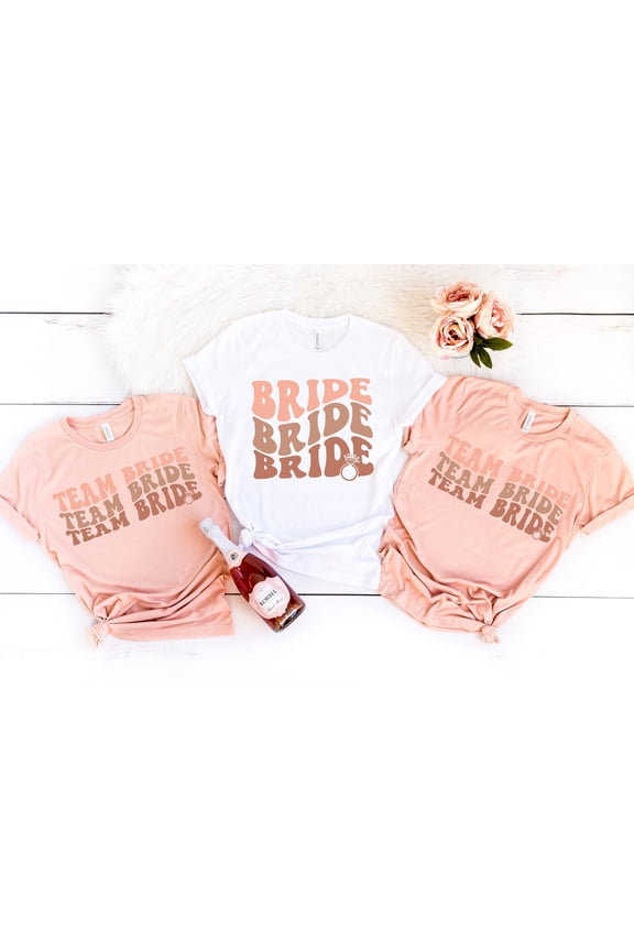Team Bride Shirts, Bride Shirt, Bachelorette Party Shirts, Bridesmaid Shirts, Bridesmaid P