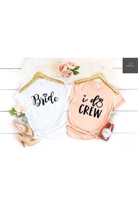 Team Bride Shirts, I Do Crew Shirt, Bridal Shirt, Engagement Party Shirt, Bride Shirt, Bac