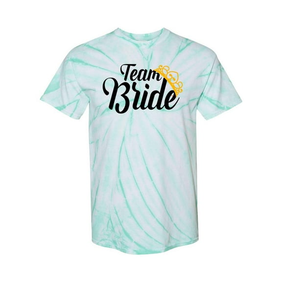 Team Bride Tie Dye Cyclone Men -SPIdeals Designs, Male XX-Large