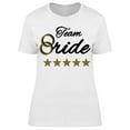 thumbnail image 1 of Team Bride W/Rings Tee Women's -Image by Shutterstock, 1 of 2