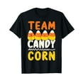 thumbnail image 1 of Team Candy Corn Funny Halloween Scary Lazy Costume Kids T-Shirt, 1 of 5