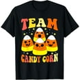 thumbnail image 1 of Team Candy Corn Funny Halloween T-Shirt, 1 of 3