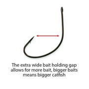Team Catfish Mighty Wide Hook 7/0 J Hook