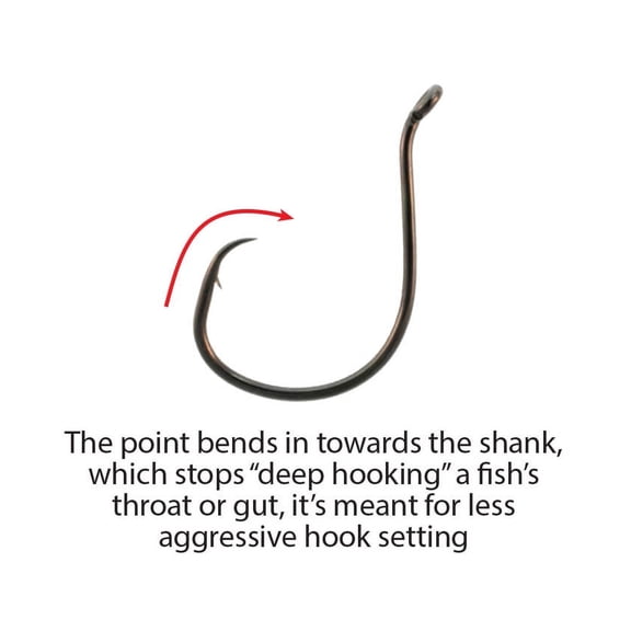 Team Catfish Octopus Circle Offset 8/0 circle hook