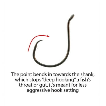 Team Catfish Octopus Circle Offset Hook 3/0 circle hook