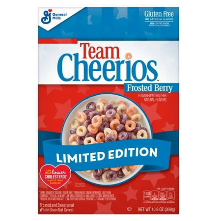 Team Cheerios Frosted Berry Cereal, 10.9 oz