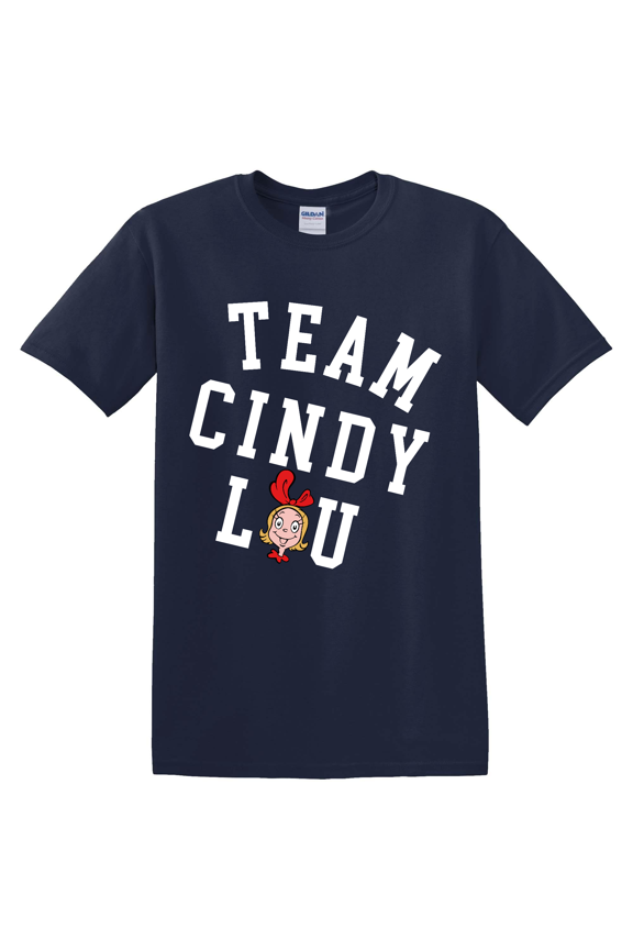 Team Cindy Lou Cartoon Inspired Graphic T-Shirt