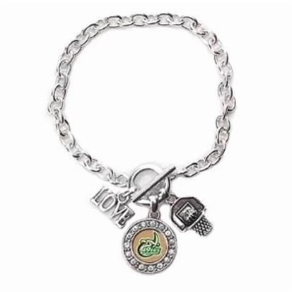 Team Color Football North Carolina Charlotte 49ers Bracelet