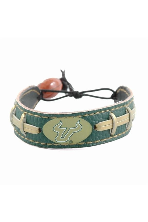 Team Color Football South Florida Bulls Bracelet