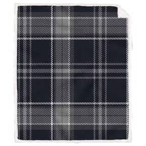 NCAA Iowa State Cyclones Playmaker Plaid Ultra Cozy Sherpa Throw